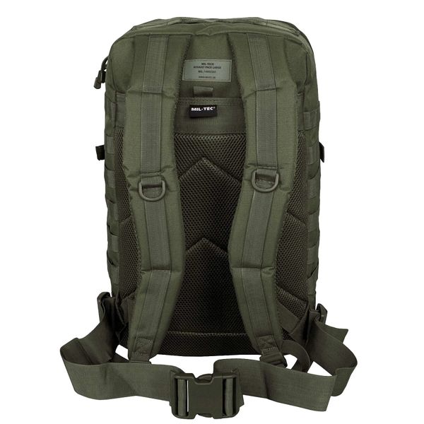 Рюкзак тактичний великий MIL-TEC US Assault Large 36L Olive 14002201 фото