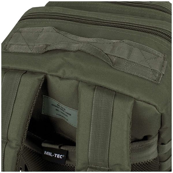 Рюкзак тактичний великий MIL-TEC US Assault Large 36L Olive 14002201 фото