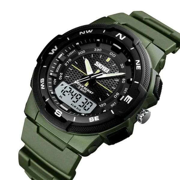 Годинник наручний Skmei 1454 Olive skm1454 фото