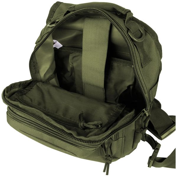 Рюкзак однолямковий MIL-TEC One Strap Assault Pack 10L Olive 14059101 фото