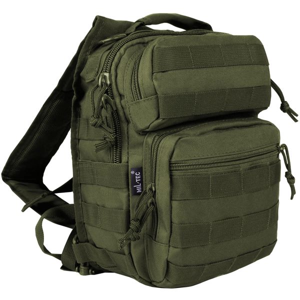 Рюкзак однолямковий MIL-TEC One Strap Assault Pack 10L Olive 14059101 фото