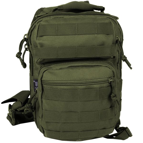 Рюкзак однолямковий MIL-TEC One Strap Assault Pack 10L Olive 14059101 фото