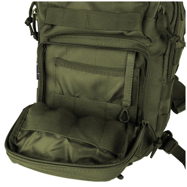 Рюкзак однолямковий MIL-TEC One Strap Assault Pack 10L Olive 14059101 фото