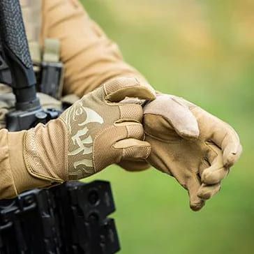 Рукавиці повнопалі Helikon-Tex All Round Fit Tactical Gloves Coyote RK-AFL-PO-1112A фото