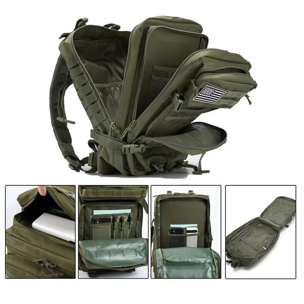 Рюкзак тактичний MOLLE 45L Olive BL066-01 фото