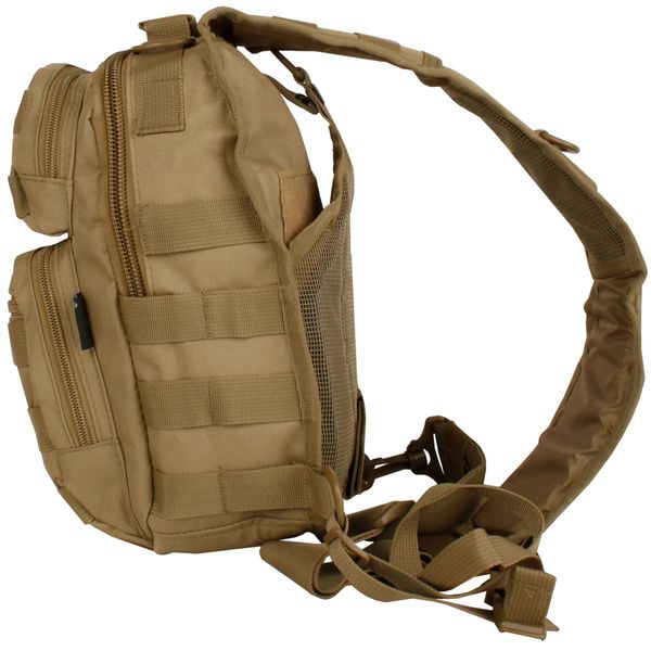 Рюкзак однолямковий MIL-TEC One Strap Assault Pack 10L Coyote 14059105 фото