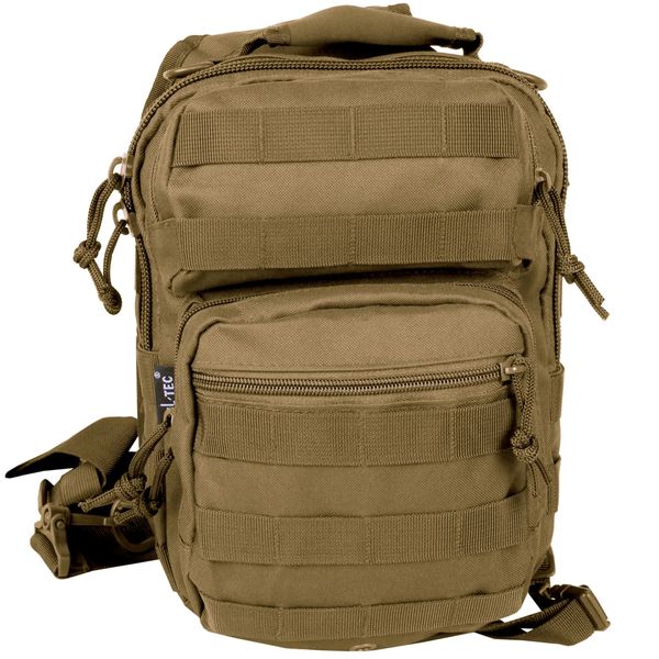 Рюкзак однолямковий MIL-TEC One Strap Assault Pack 10L Coyote 14059105 фото