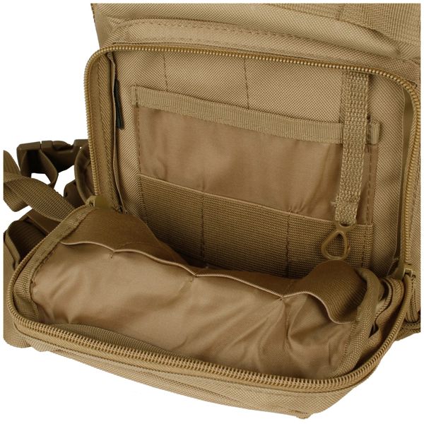 Рюкзак однолямковий MIL-TEC One Strap Assault Pack 10L Coyote 14059105 фото