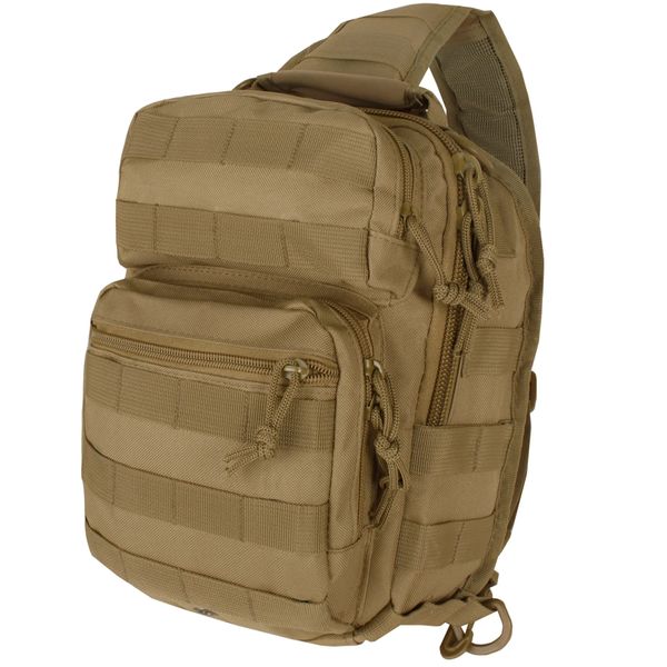 Рюкзак однолямковий MIL-TEC One Strap Assault Pack 10L Coyote 14059105 фото