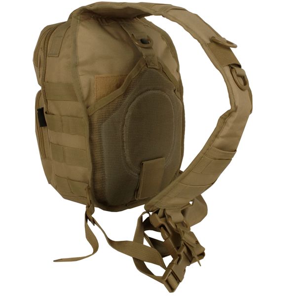 Рюкзак однолямковий MIL-TEC One Strap Assault Pack 10L Coyote 14059105 фото