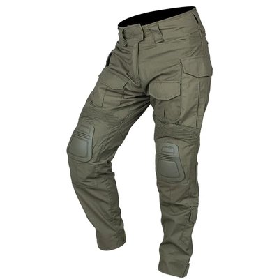 Бойові штани IDOGEAR G3 Combat Pants Olive з наколінниками IG-PA3201-01 фото