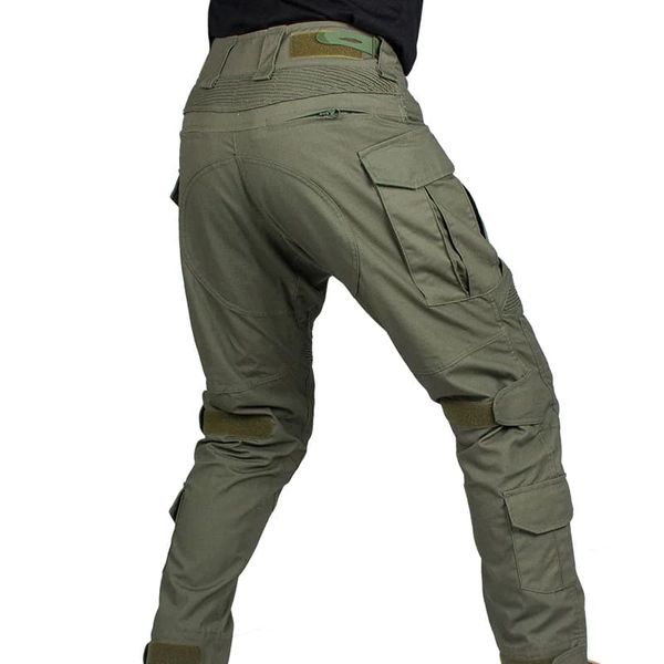 Бойові штани IDOGEAR G3 Combat Pants Olive з наколінниками IG-PA3201-01 фото