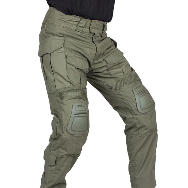 Бойові штани IDOGEAR G3 Combat Pants Olive з наколінниками IG-PA3201-01 фото