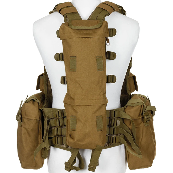 Жилет розвантажувальний MFH Tactical Vest Койот 30993R фото