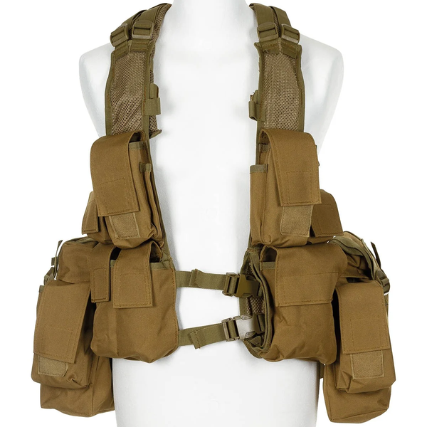 Жилет розвантажувальний MFH Tactical Vest Койот 30993R фото