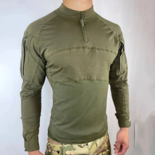 Бойова сорочка ESDY Tactical Frog Shirt Olive A340-01 фото