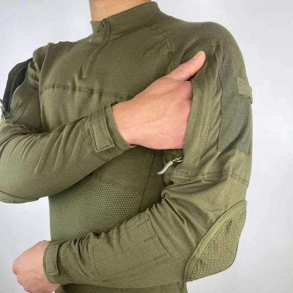 Бойова сорочка ESDY Tactical Frog Shirt Olive A340-01 фото