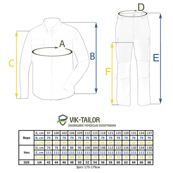 Костюм камуфляжний Tailor бавовняний Очерет 60662015 фото