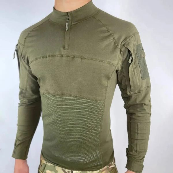 Бойова сорочка ESDY Tactical Frog Shirt Olive A340-01 фото